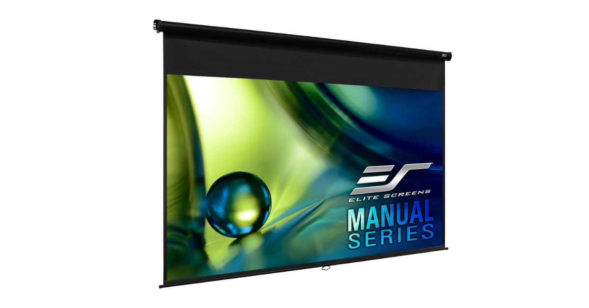 Elite Screens Manual Series 4k pantalla de proyector