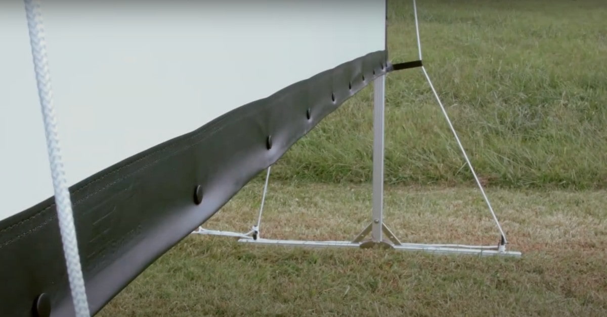 Elite Screens Yard Master 2 pantalla proyección portátil con soporte