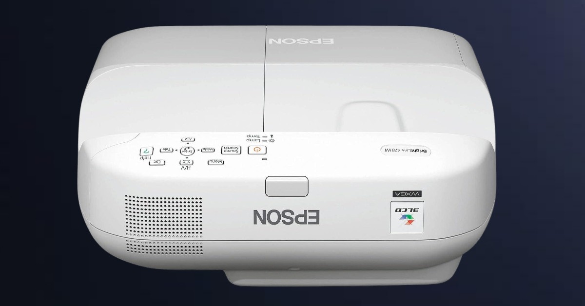 Proyector interactivo de corta distancia Epson BrightLink 475Wi