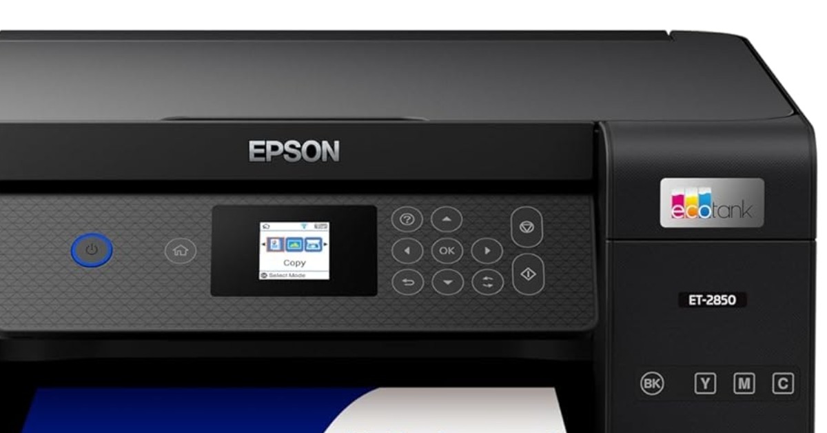 Epson EcoTank ET-2850 impresora para sobres test