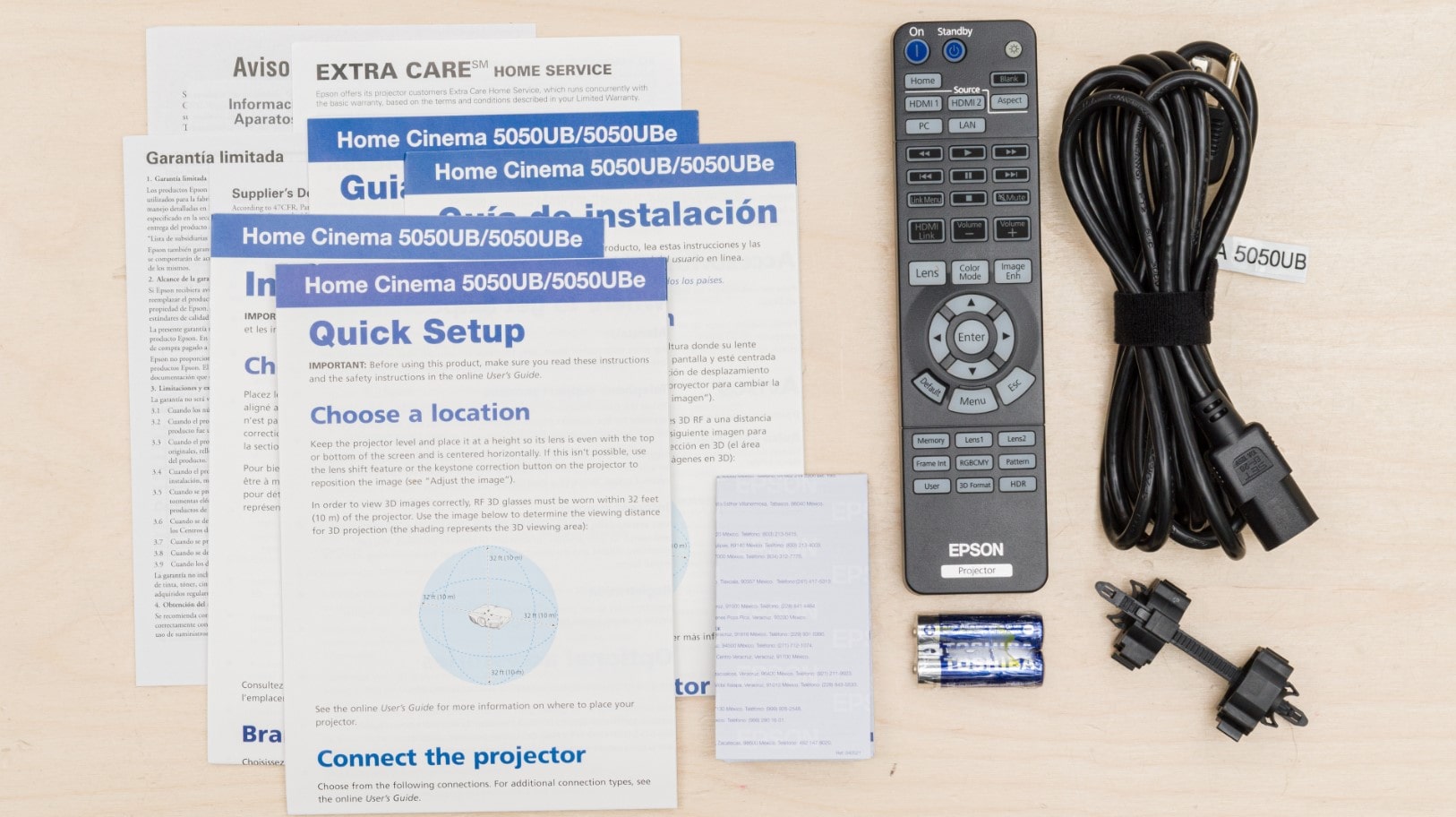 Proyector de vídeo Epson Home Cinema 5050UB por menos de 3000