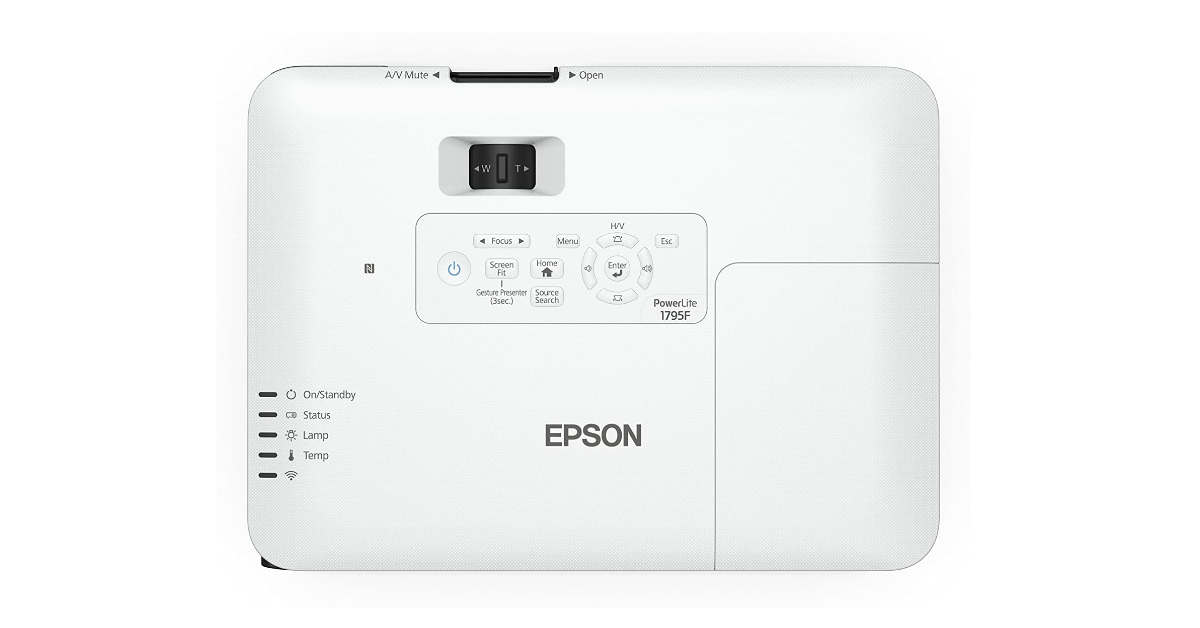 Epson PowerLite 1795F retroproyector en el aula