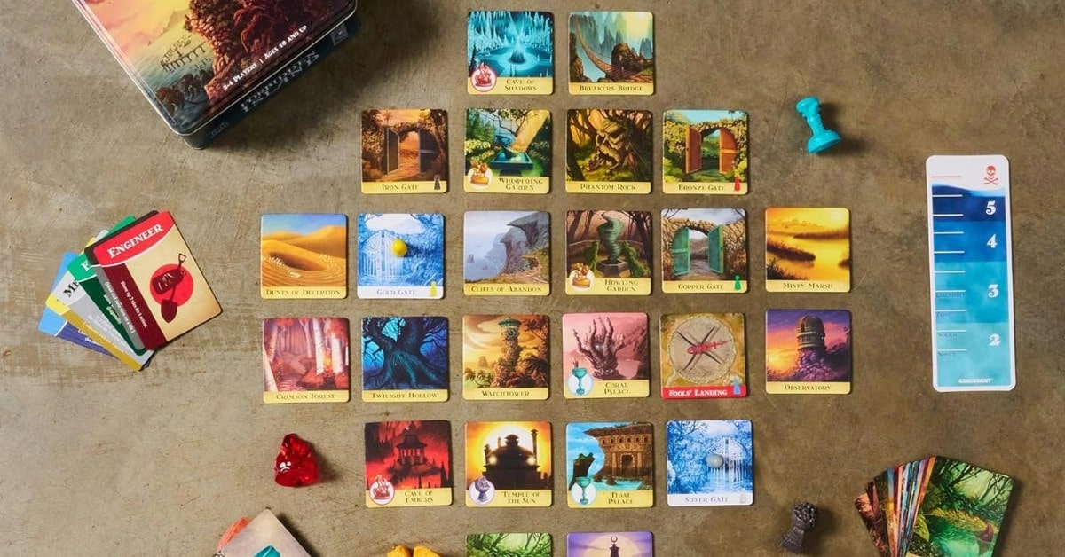 Forbidden Island mejores juegos de mesa por menos de 20 euros