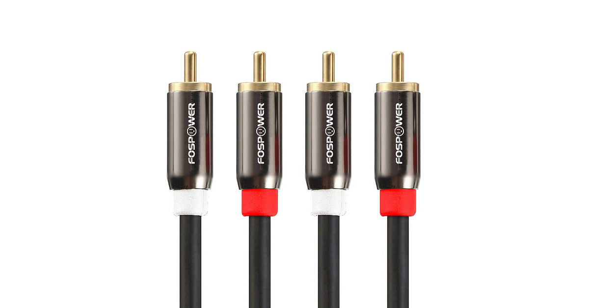 FosPower 2 cables RCA M/M cuales son los mejores rca para car audio