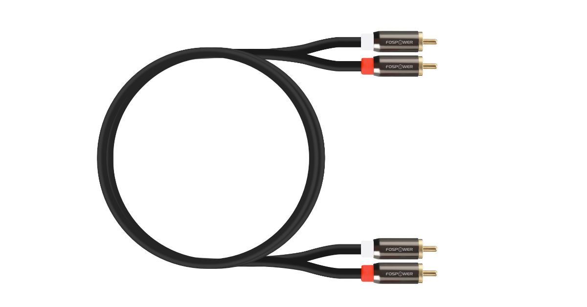 FosPower 2 RCA M / M mejor cable rca audio
