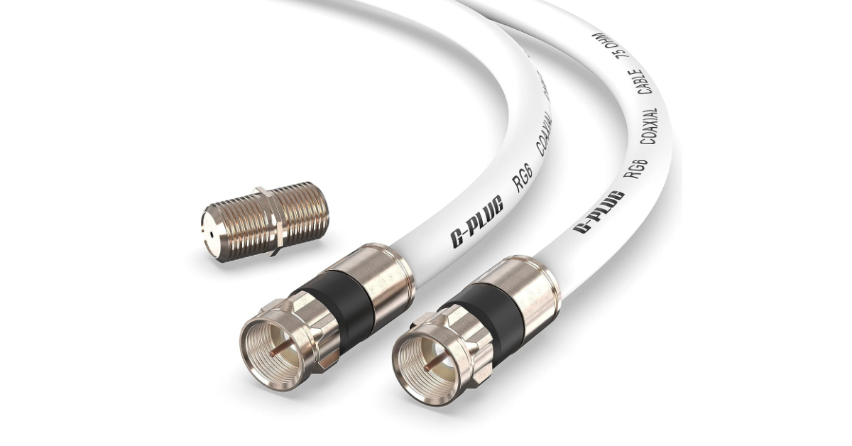 G-PLUG Cable coaxial RG6 para Internet