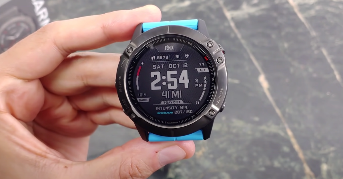 RELOJ GPS GARMIN FENIX 6X SAPPHIRE MULTISPORT mejor rastreador de actividad sin teléfono