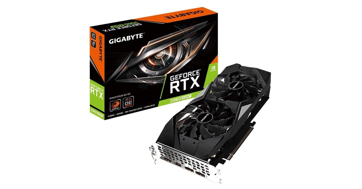 Modelo de tarjeta gráfica GIGABYTE GeForce RTX 2060 OC 6G
