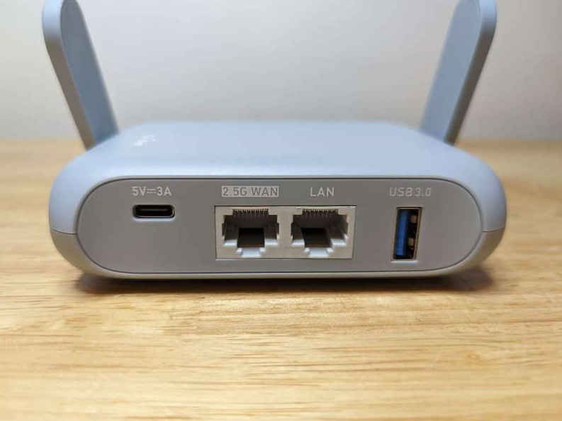 Enrutador de viaje GL.iNet Beryl AX (GL-MT3000) compatible con VPN