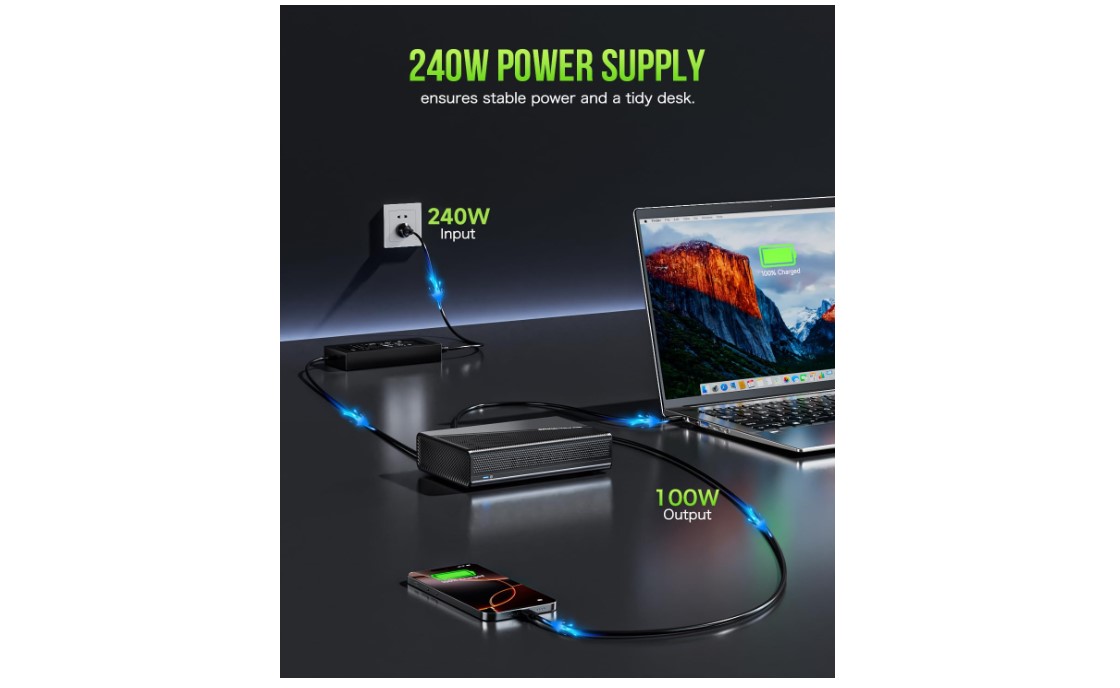 Carcasa para GPU portátil GMKtec AD-GP1