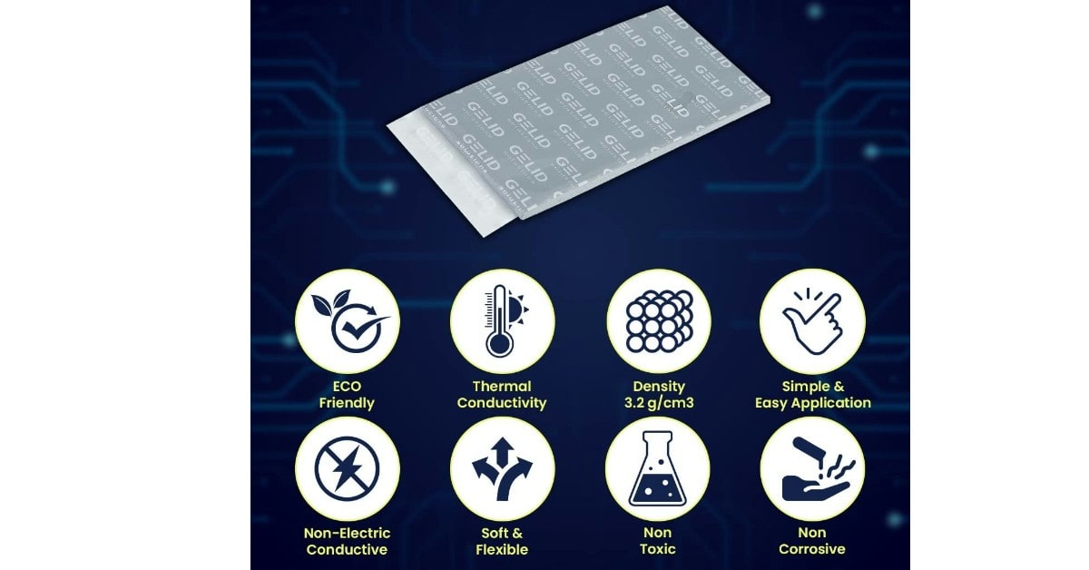 Gelid Solutions GP-Extreme almohadilla térmica para gpu