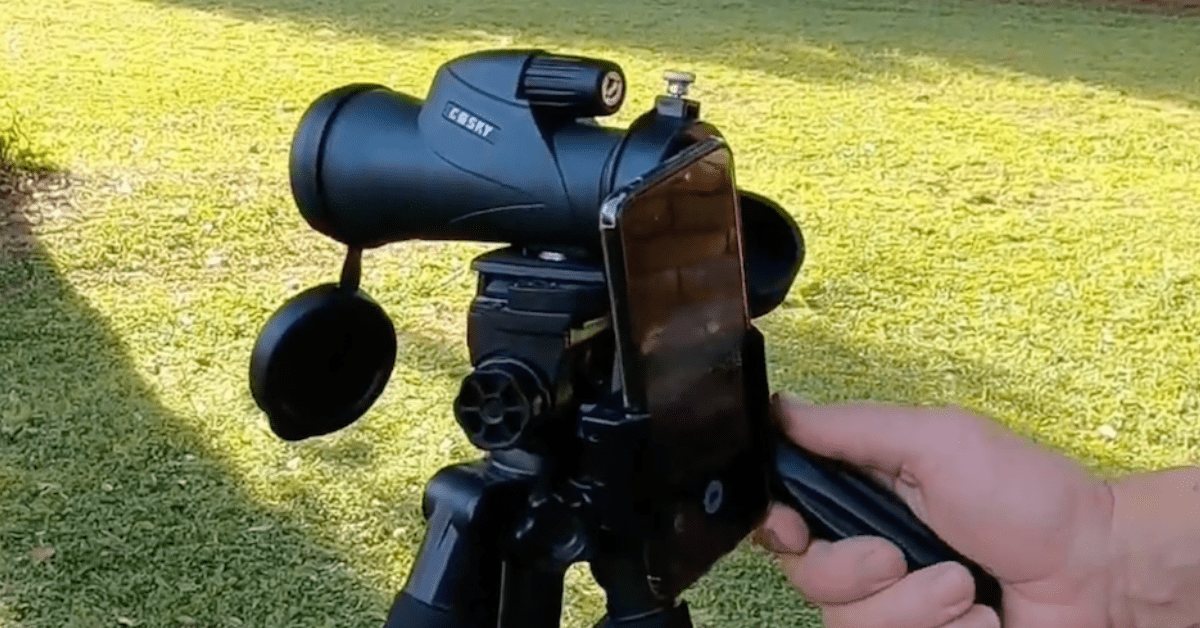 Telescopio monocular superior Gosky Piper 12x55