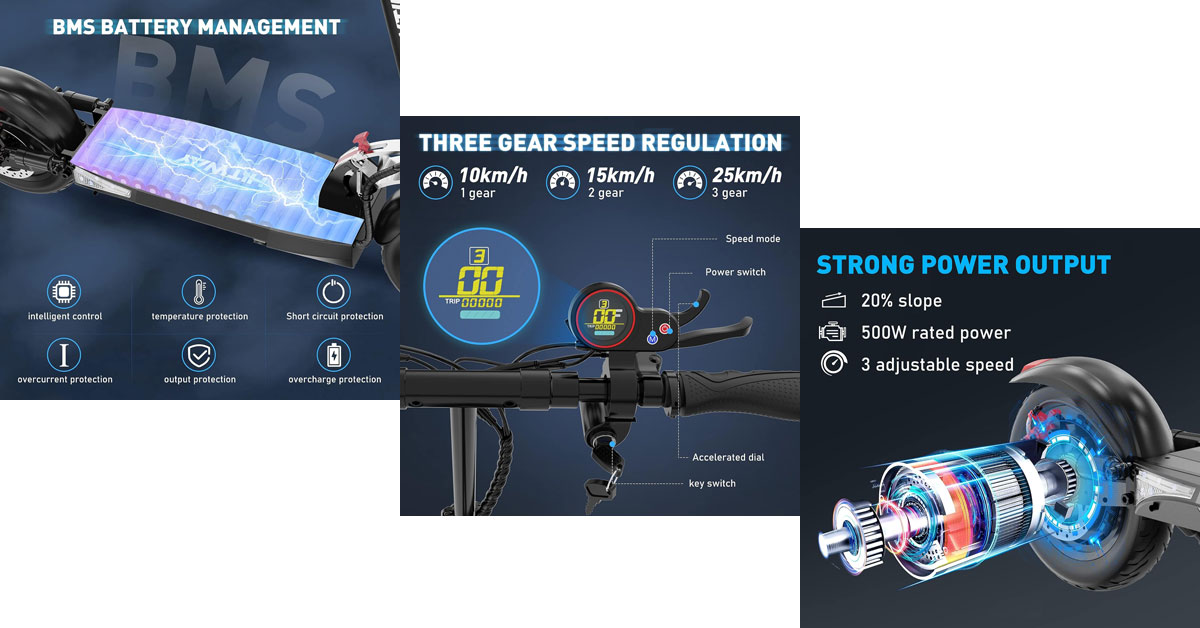 HITWAY H5 mejor e-scooter para adultos
