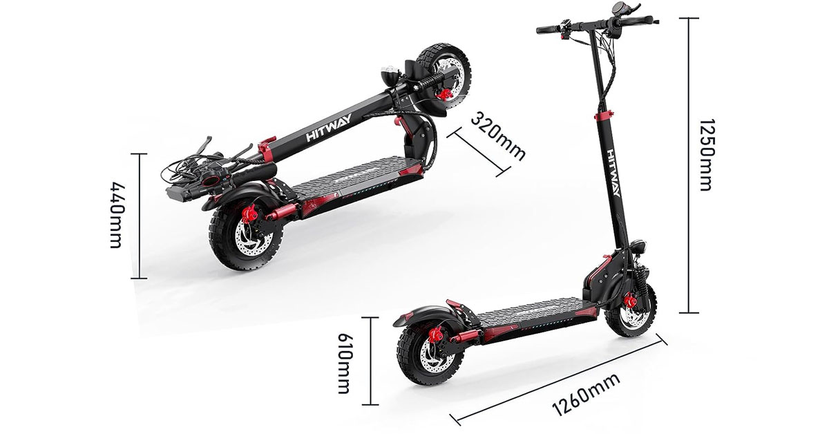 HITWAY H5 e-scooter para adultos