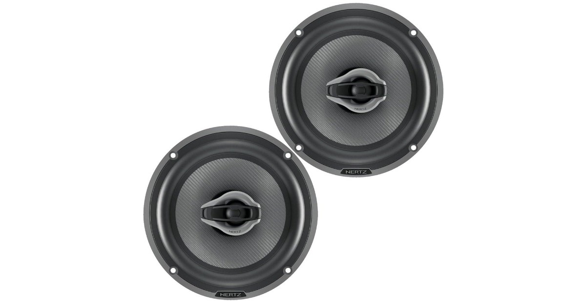 Hertz HCX 165 mejores altavoces de coche de 6.5 pulgadas para bajos y calidad de sonido