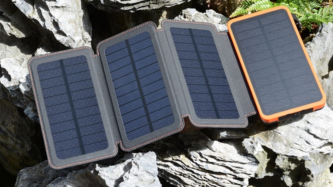 Hiluckey Cargador Solar Power Bank 25000mAh