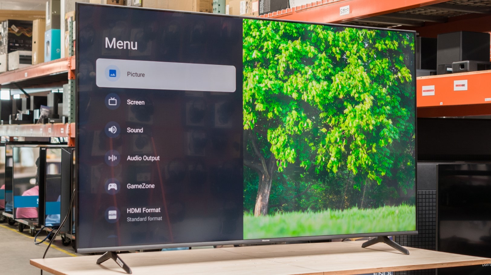 Hisense U6K smart tv 65 menos 1000