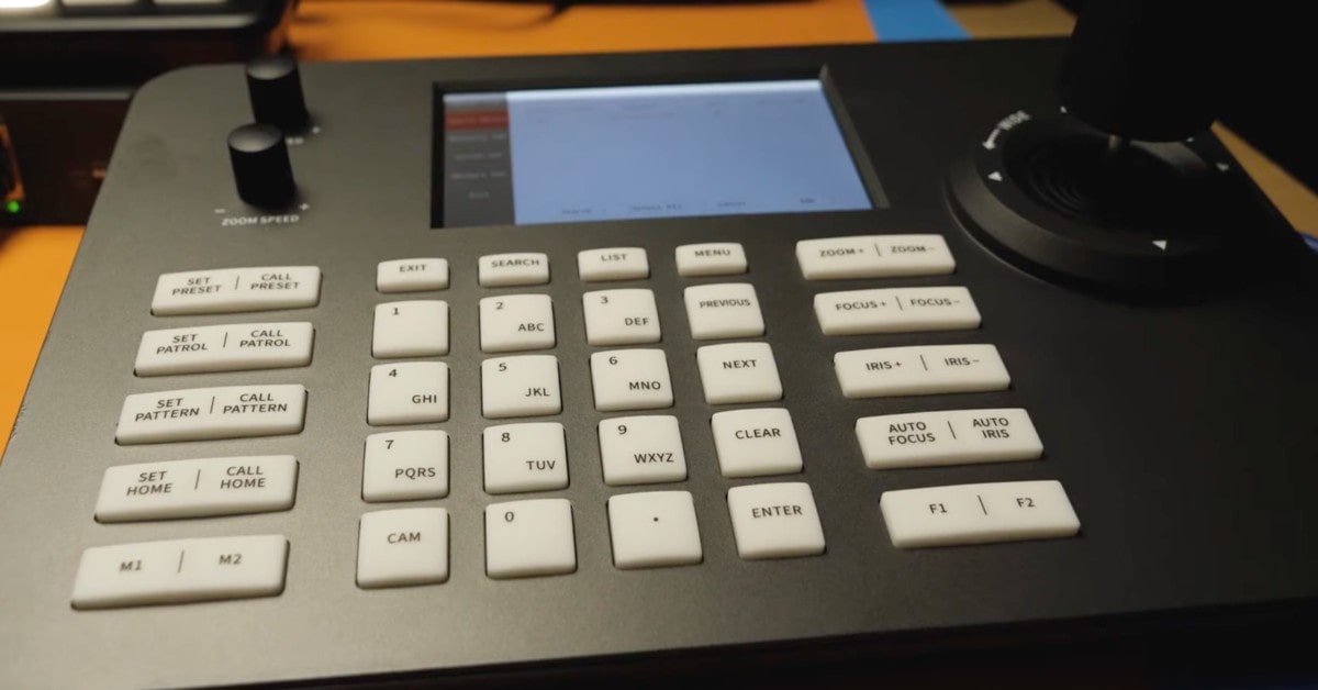 Controlador de cámara ptz hsility