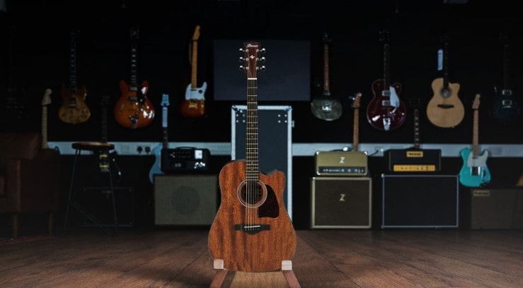 Ibanez AW54CE Guitarra acústica menos 1000 euros