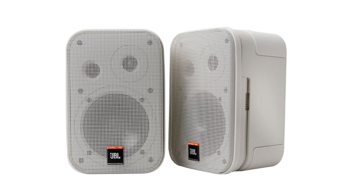 JBL C1PRO-WH mejores altavoces montados en pared