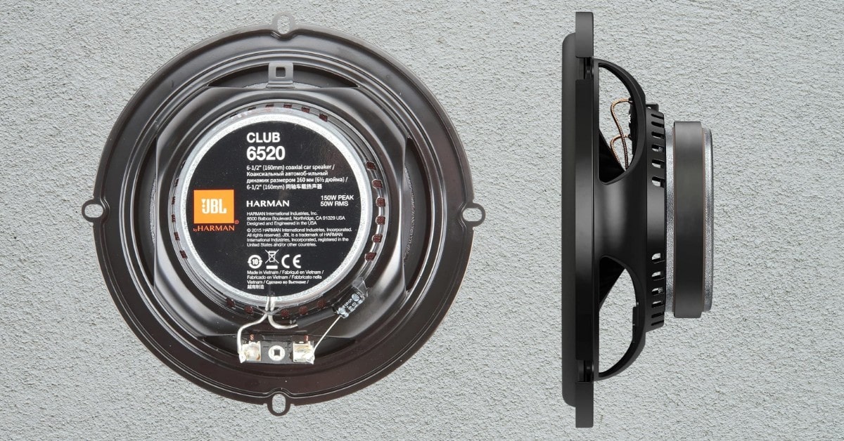 JBL CLUB 6520 mejores altavoces de coche de 6.5 pulgadas para bajos
