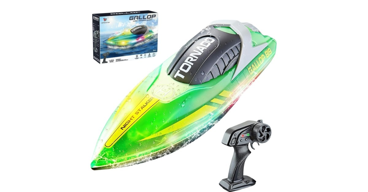 JONRRYIN SJ4359 lancha motora para piscina