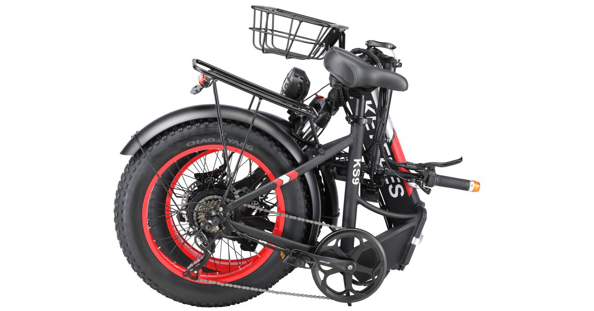 KETELES mejor bicicleta eléctrica plegable para reparto de comida