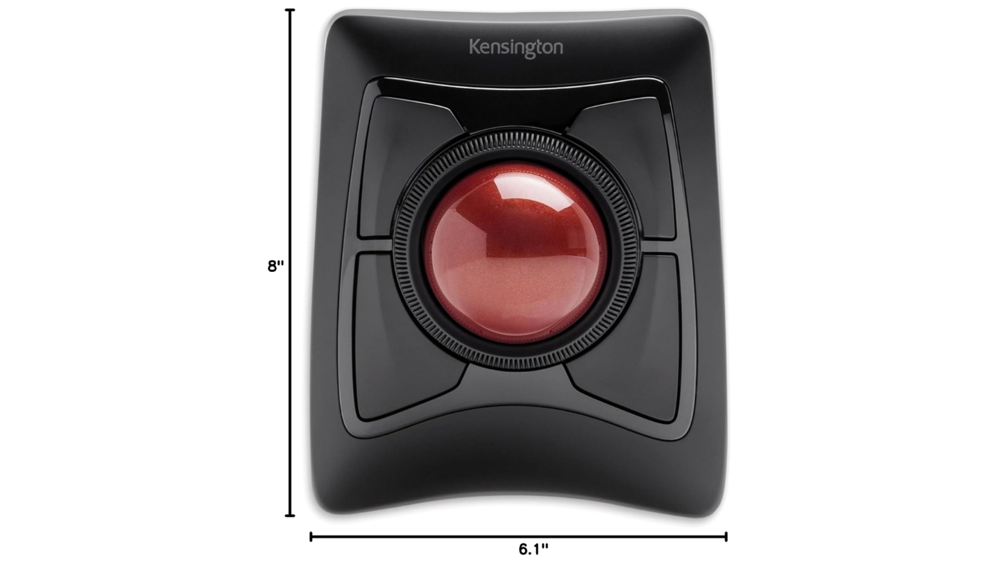 Ratón inalámbrico Kensington Expert Trackball para aumentar la productividad