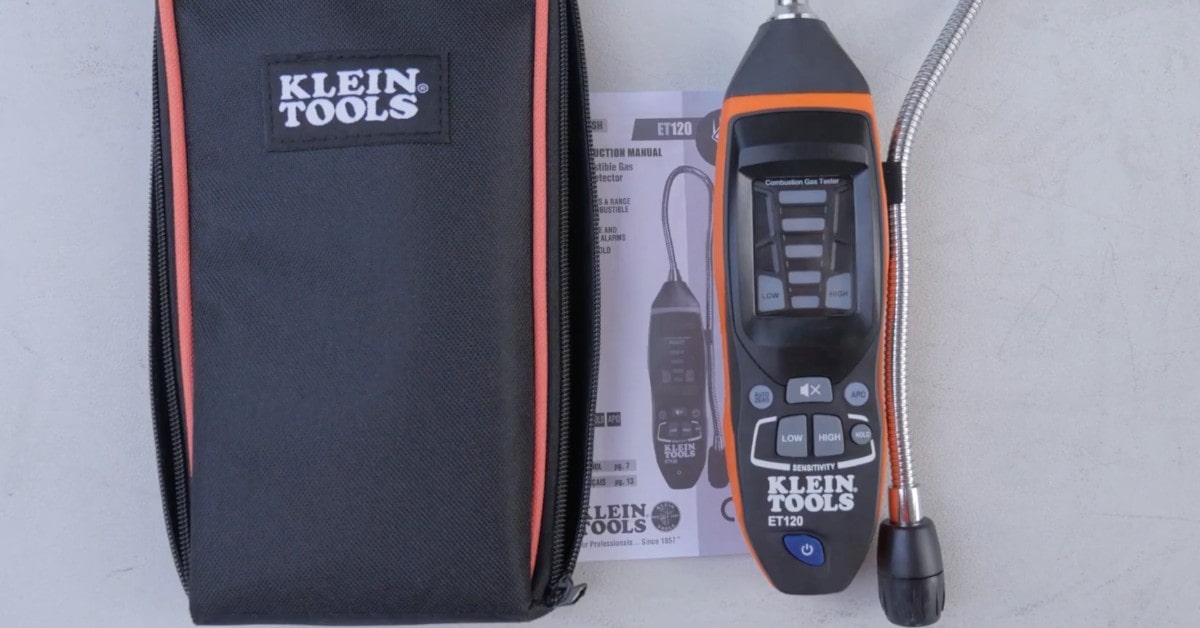 Klein Tools ET120 Detector de gas doméstico