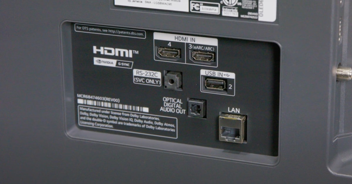 Televisor LG OLED B4 monitores para templo