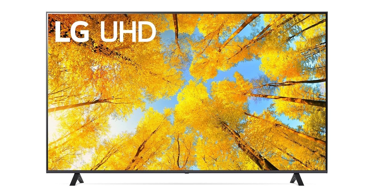 LG UQ7590 de 75 pulgadas mejores tvs para salas de conferencias
