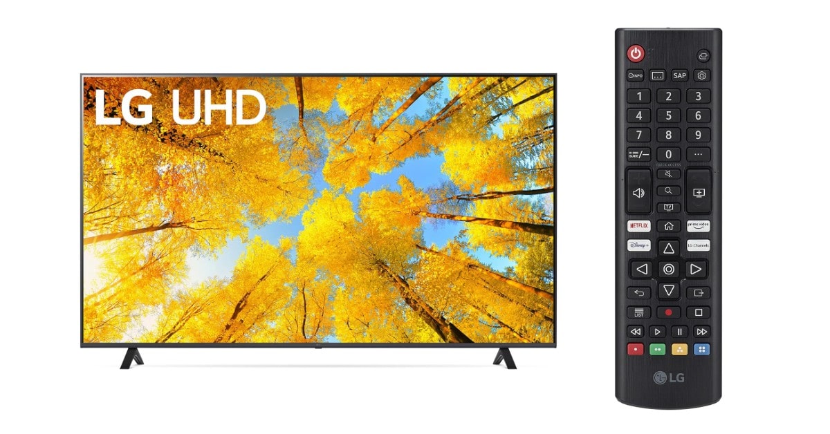 LG UQ7590 de 75 pulgadas tv para sala de conferencias