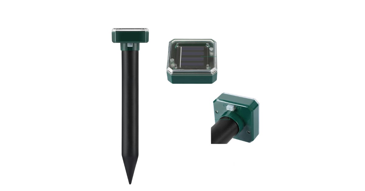 mejor ahuyentador sónico de topos LOTARINI