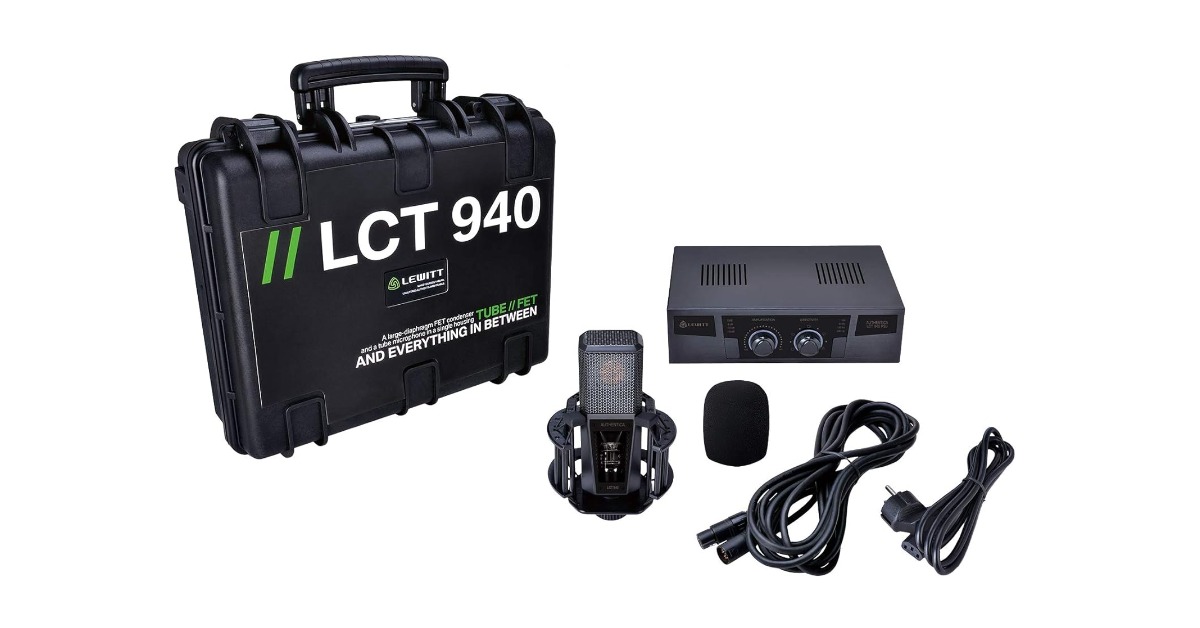 Lewitt LCT-940 micrófonos de condensador vocales