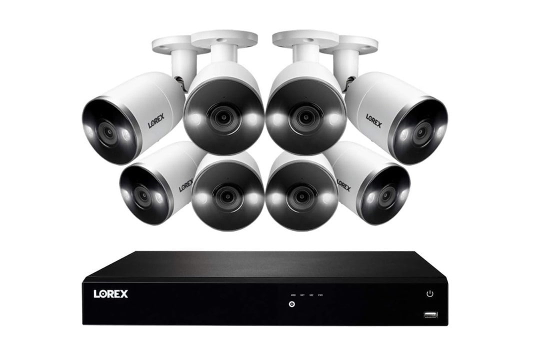 Lorex 4K sistema videovigilancia PoE