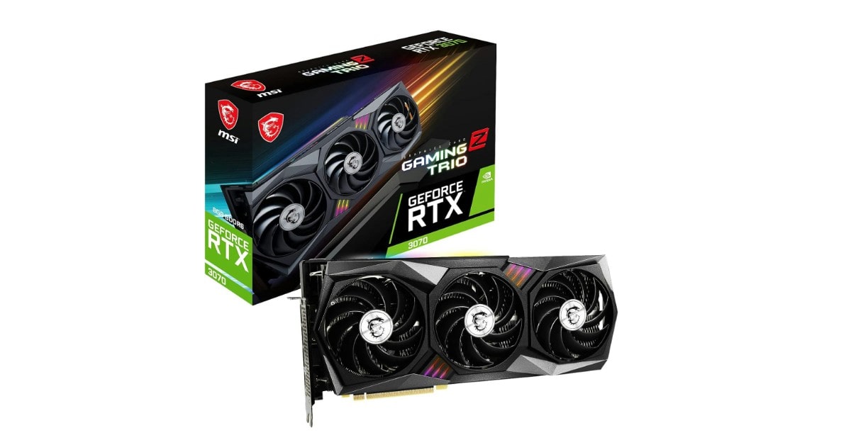 MSI Gaming GeForce tarjeta gráfica rtx 3070