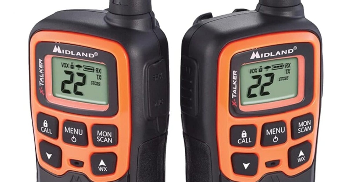 Midland- Walkie talkies de camping T51VP3