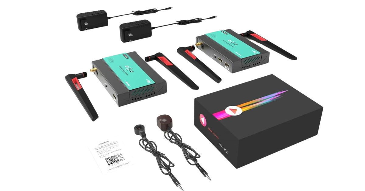 Mirabox HSV8113W transmisor y receptor hdmi inalámbrico