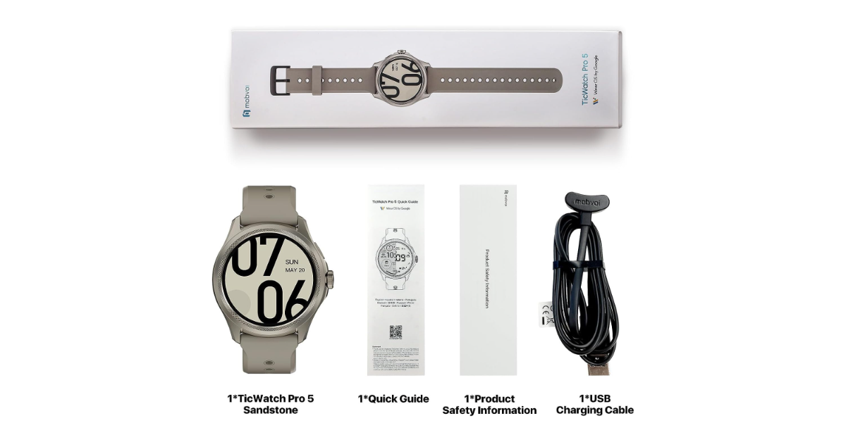 Mobvoi TicWatch Pro 5 mejor smartwatch compatible con android