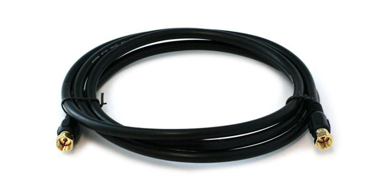 Cable coaxial Monoprice RG6 para módem