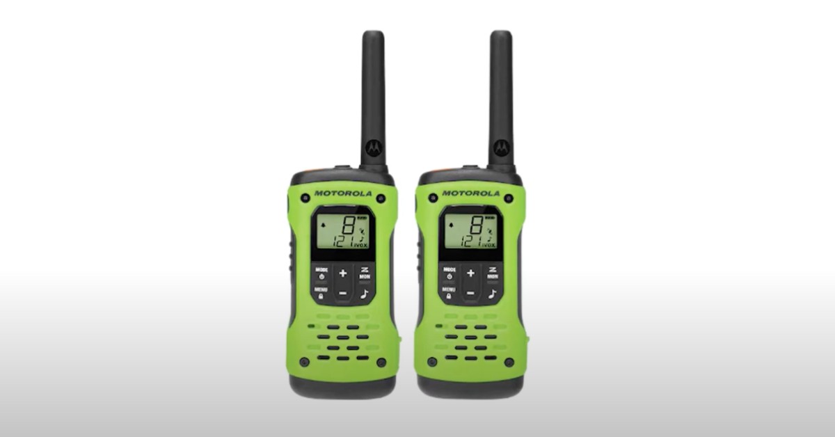 Motorola T600 mejores walkies para camping