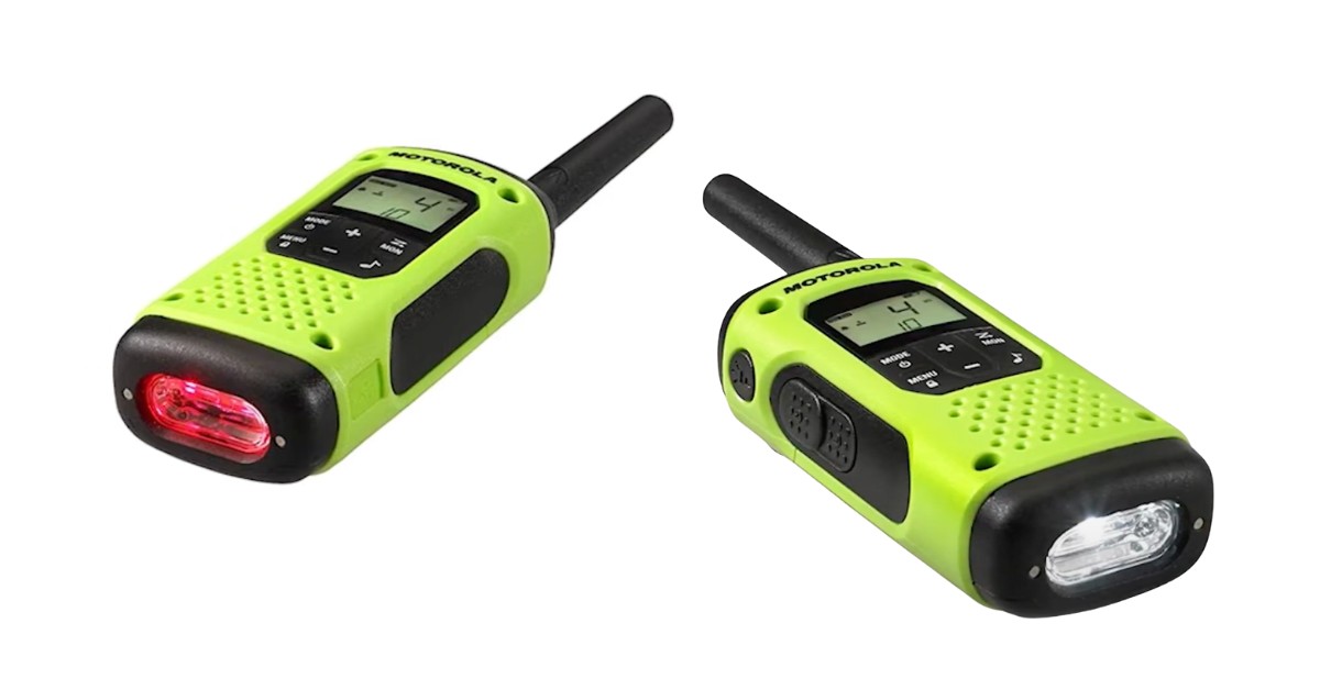 Motorola T600 walkie talkie para acampada