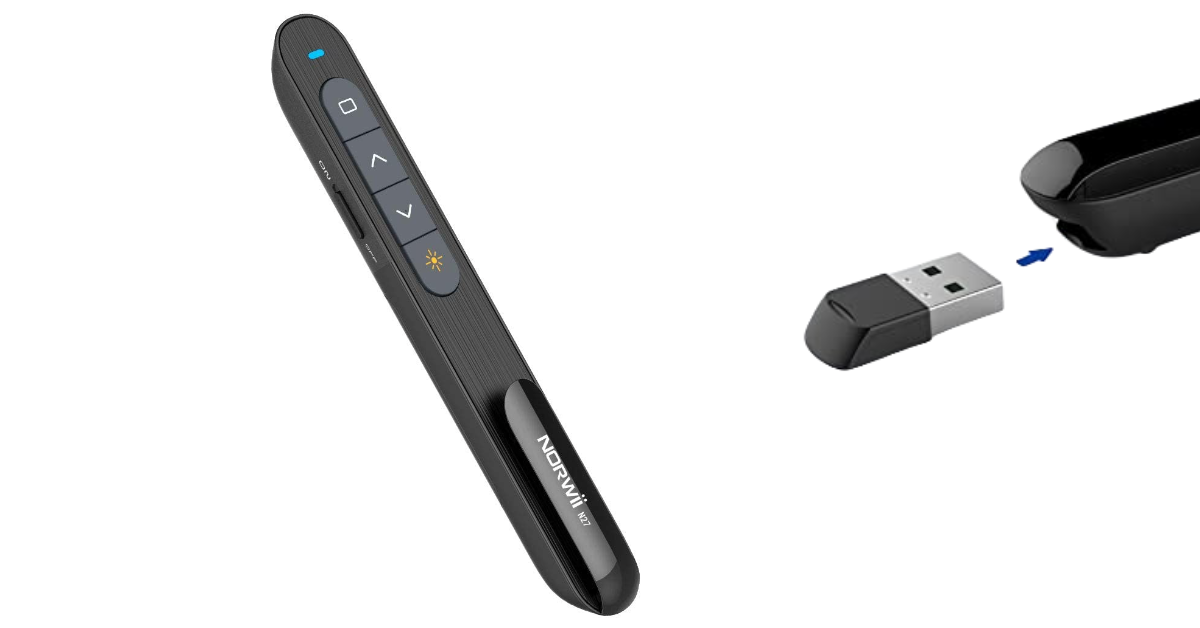 NORWII N27 mejor clicker de presentación