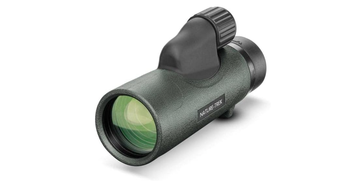 Nature-Trek 10x42 mejor telescopio monocular para largo alcance