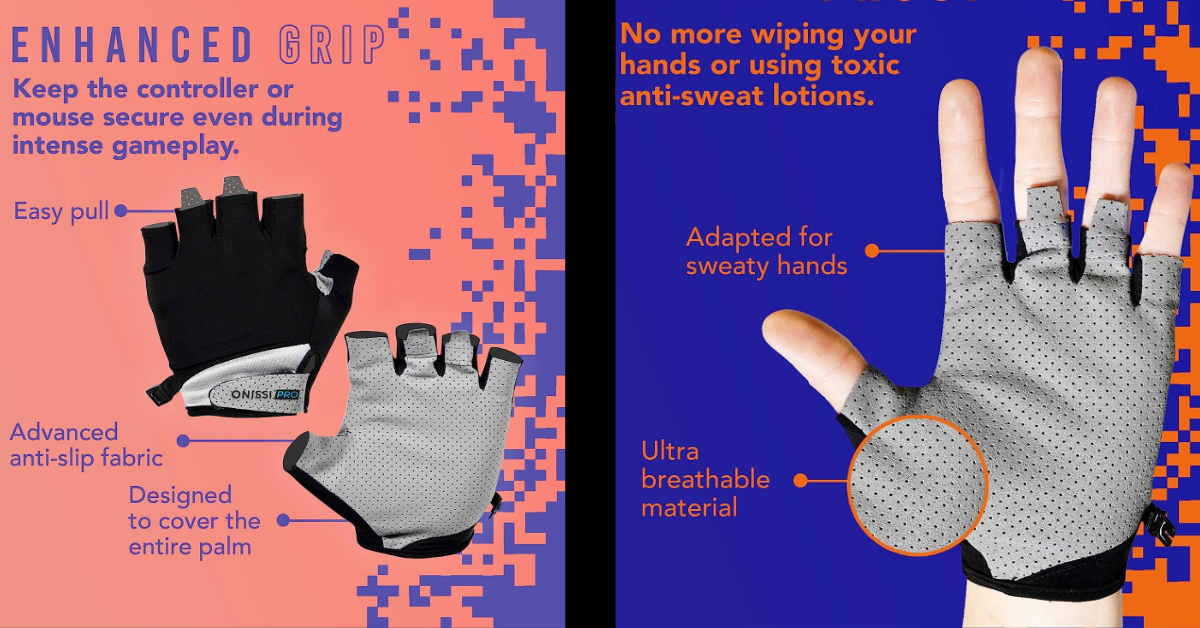 ONISSI Pro mejores guantes de juego