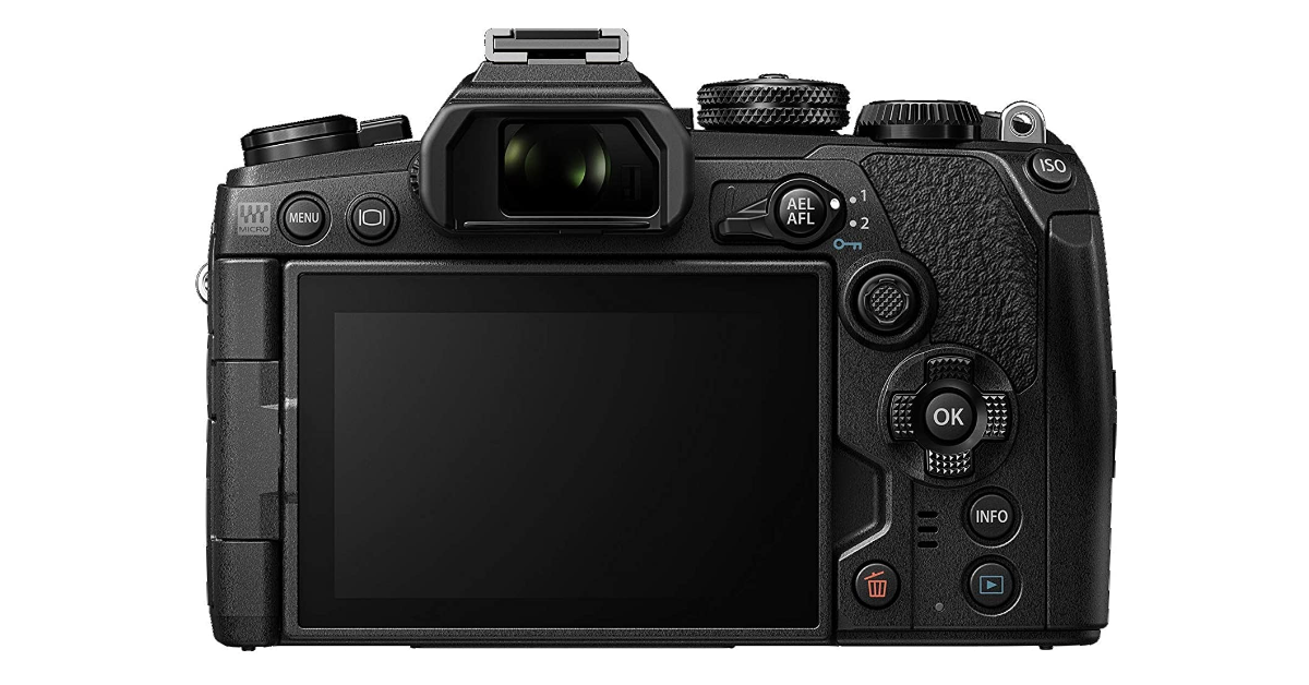 Cámara Olympus OM-D E-M1 Mark III para avistamiento de aviones