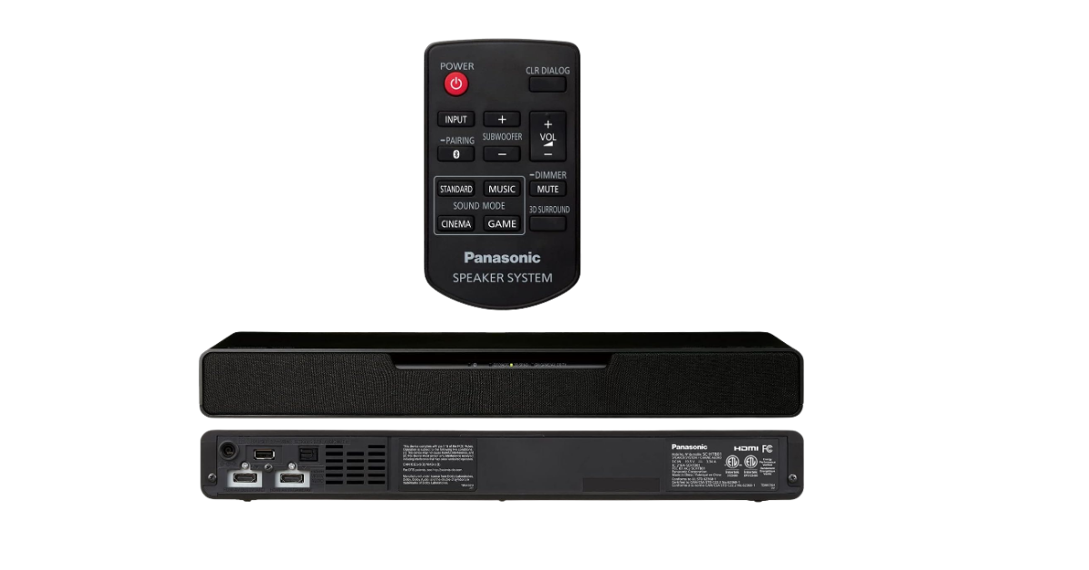 Barra de sonido de sobremesa PANASONIC SOUNDSLAYER GAMING