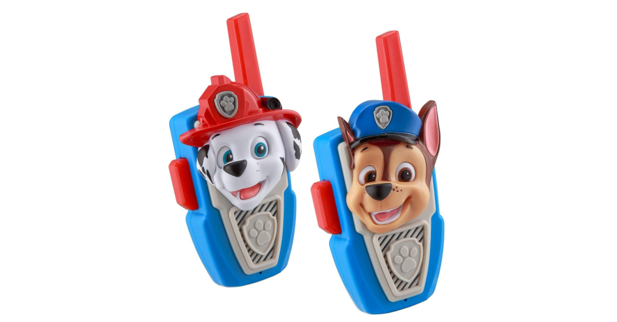 PAW Patrol walkie talkie para niños