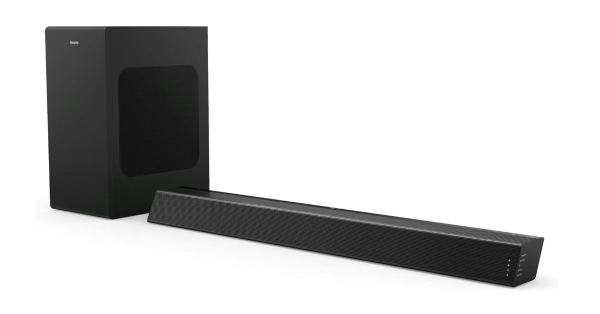 PHILIPS B7305 Barra de sonido 2.1 para televisor philips
