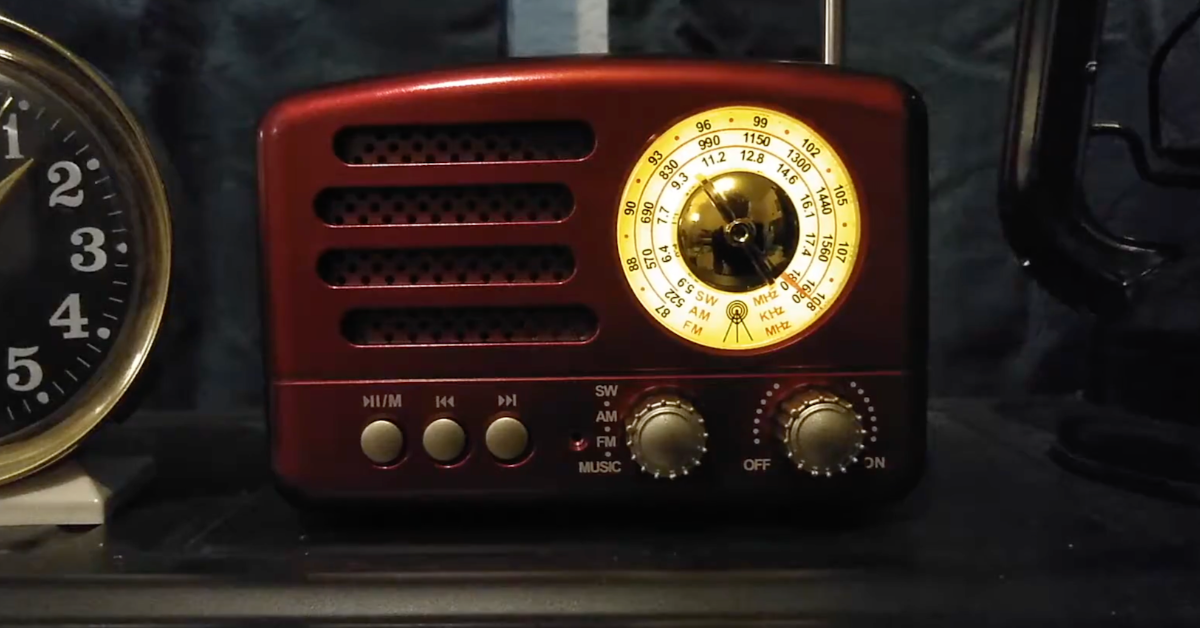 PRUNUS J-160 radio am fm portátil